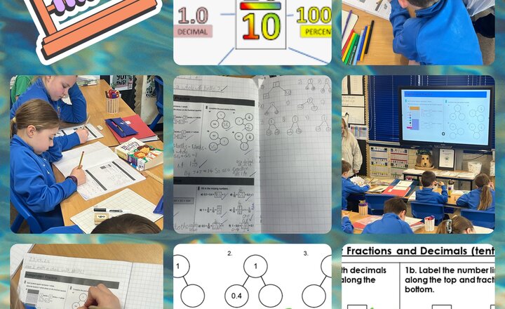 Image of Year 4 Maths - Making a whole number with tenths 
