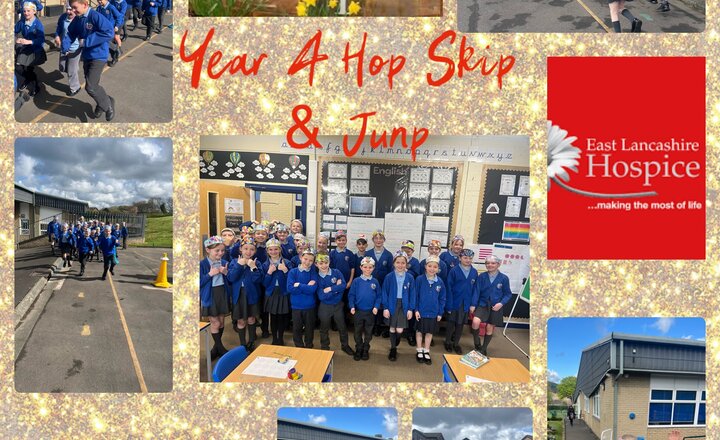 Image of Year 4 Hop, Skip and Jump for East Lancs Hospice 