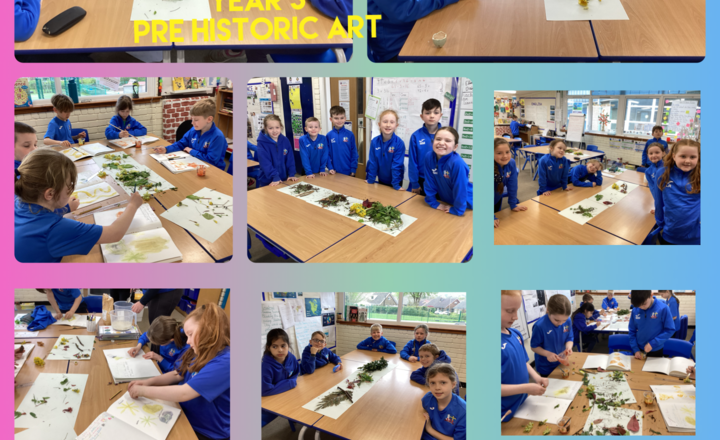 Image of Year 3 - Art- Prehistoric Palette- Create paints using all natural ingredients as prehistoric artists did.