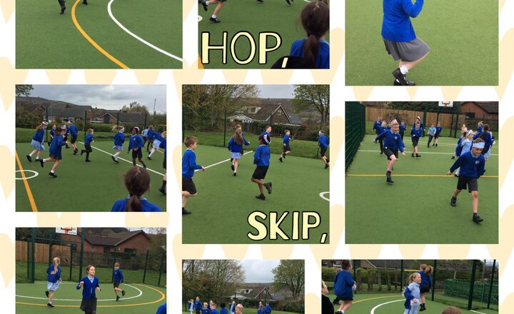 Image of Year 4 - Taking on the Hop, Skip, Jump Challenge