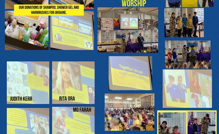 Image of Whole School Worship- Supporting Ukraine Day