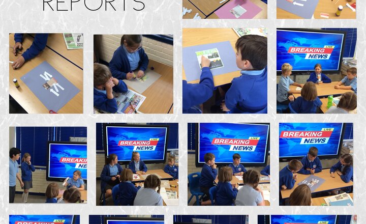 Image of Year 4 Exploring Newspaper Reports