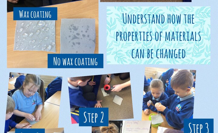 Image of Year 2 Science: Waterproofing Experiment 