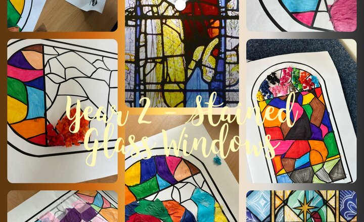 Image of Year 2 - Stained Glass Windows