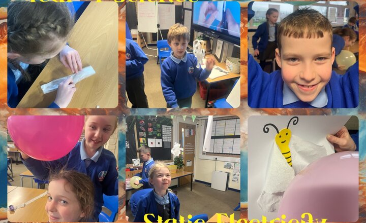 Image of Science in Year 4 Static Electricity 