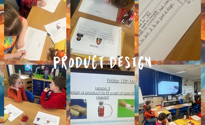 Image of Year 4 DT - Designing a product to fit a set of specific user needs