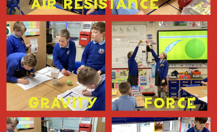 Image of Year 5 - Science- Investigating Force and Air- Resistance